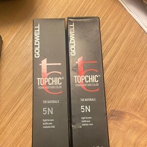Goldwell Topchic Permanent Hair Color 5N 2 in 1 lot